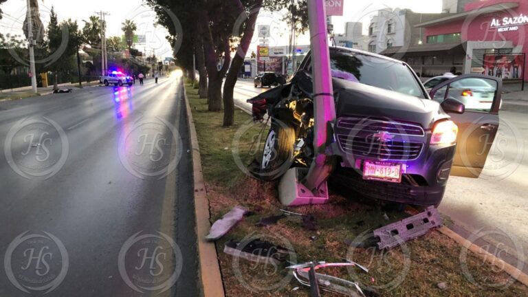 Motociclista muere sobre el bulevar Venustiano Carranza