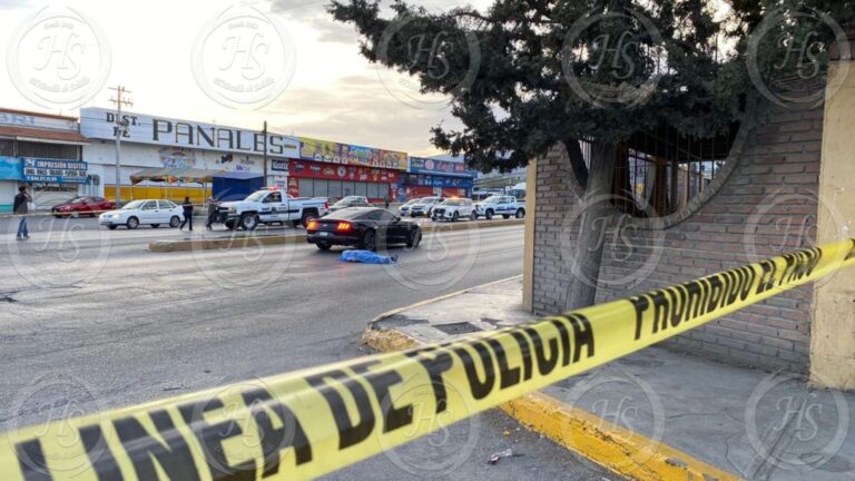 Muere peatón atropellado en Saltillo; no utilizó puente peatonal