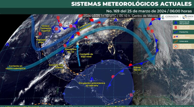 Se prevén rachas de viento de hasta 110 km/h y posibles tolvaneras en Coahuila