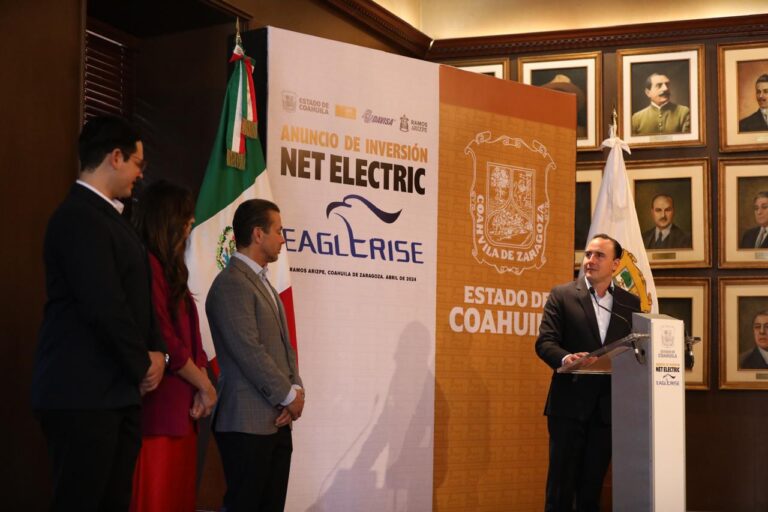 Siguen llegando inversiones a Coahuila; van 40 mil millones en el primer trimestre de 2024