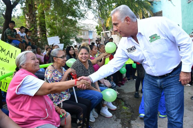 “Cada día se suman más voluntades, los que queremos seguro a Torreón somos mayoría”: Román Cepeda