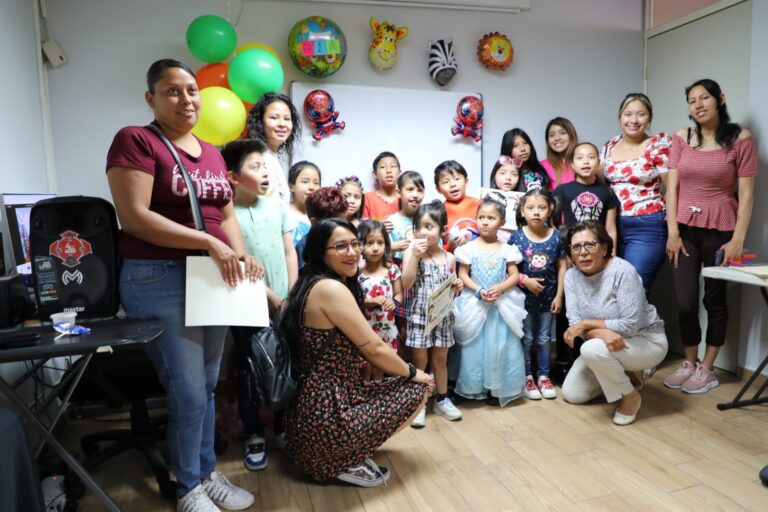 Con talleres “Creando Alegría”, celebró Fundación Luz y Esperanza a las niñas y niños