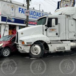 Fatal accidente en la colonia Fundadores en Saltillo