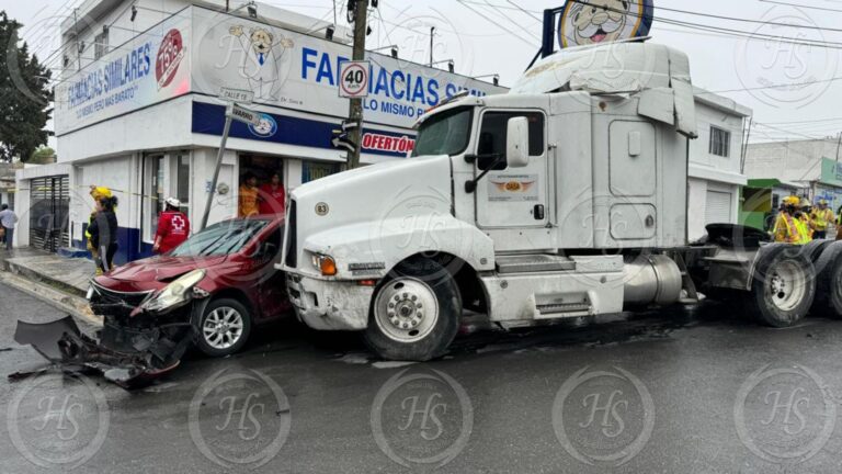 Fatal accidente en la colonia Fundadores en Saltillo