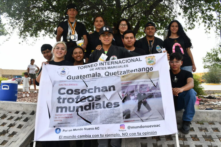 Jóvenes saltillenses piden apoyo; se prepararán para mundial de Artes Marciales en Guatemala 