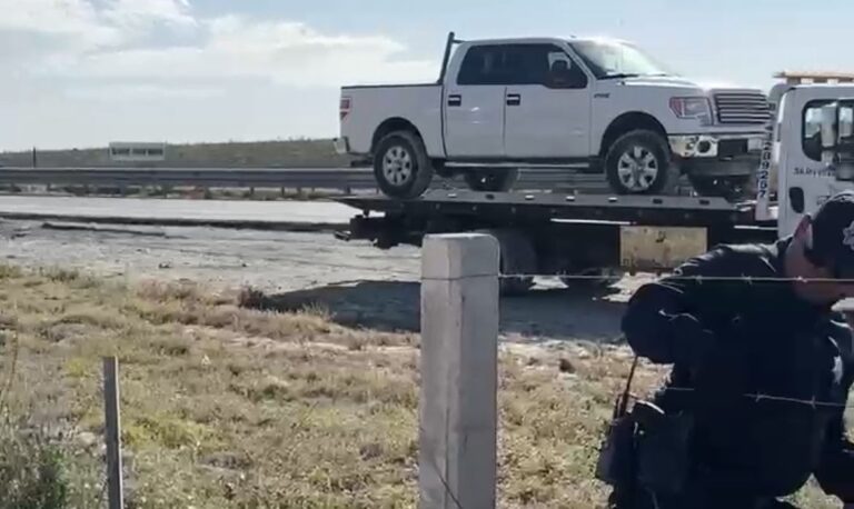 En rápida reacción Policía Estatal recupera camioneta robada en Saltillo