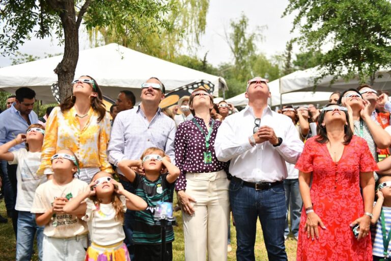 Coahuila fue la sede mundial del eclipse solar