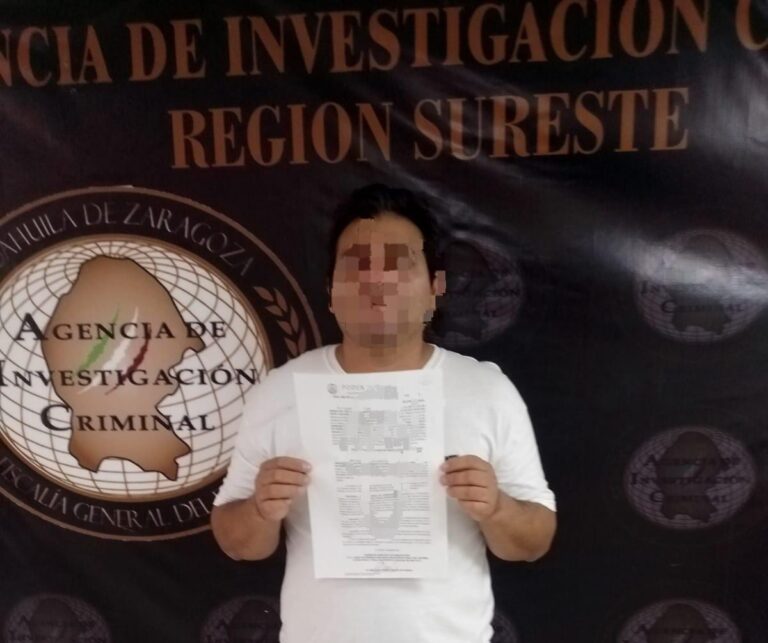 Dictan prisión preventiva contra agresor sexual de su hijastra en Saltillo