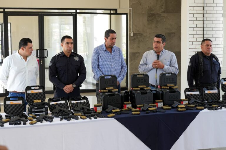 Incorporan nuevo armamento a la Policía Municipal de Ramos Arizpe