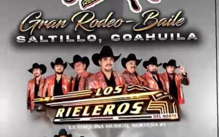 Los Rieleros Del Norte e invitados especiales llegarán a Saltillo con un gran rodeo-baile