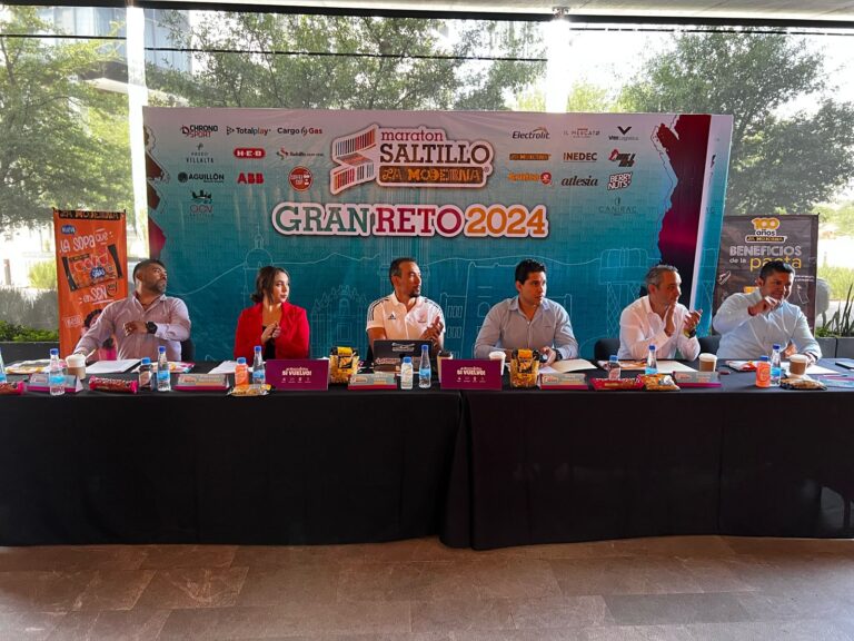 Presentan Tercera Edición del “Maratón Saltillo La Moderna”