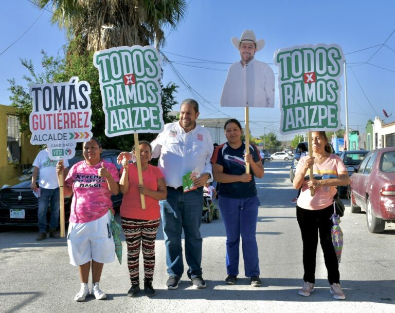 Va Tomás Gutiérrez por un Ramos Arizpe más limpio 