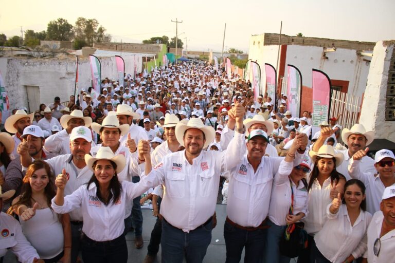 Cierre espectacular de Tomás Gutiérrez en zona rural de Ramos Arizpe