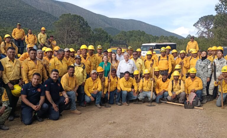 Controlados incendios forestales en Saltillo y Arteaga