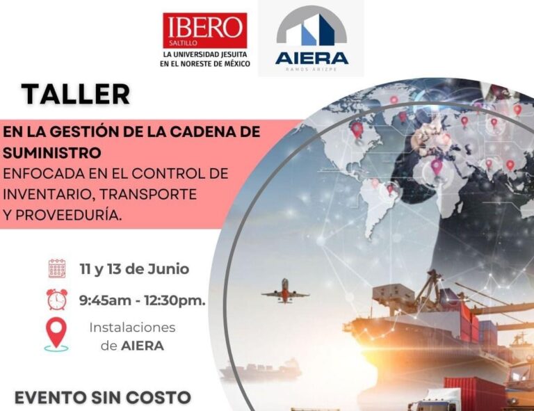 AIERA invita a participar en taller gratuito sobre gestión de la cadena de suministro 