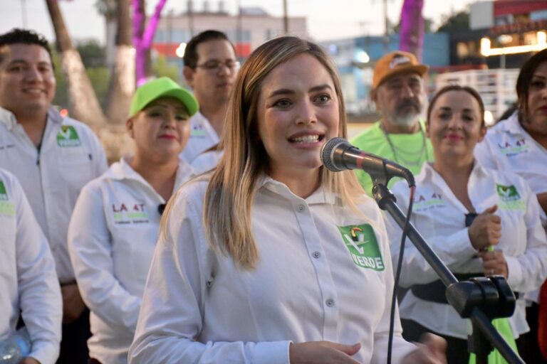 Arely Flores del PVEM cierra campaña a la alcaldía de Ramos Arizpe 