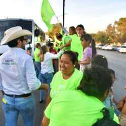 Arely Flores del PVEM cierra campaña a la alcaldía de Ramos Arizpe 14