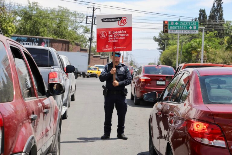 Concientiza Saltillo a automovilistas sobre alcohol y velocidad