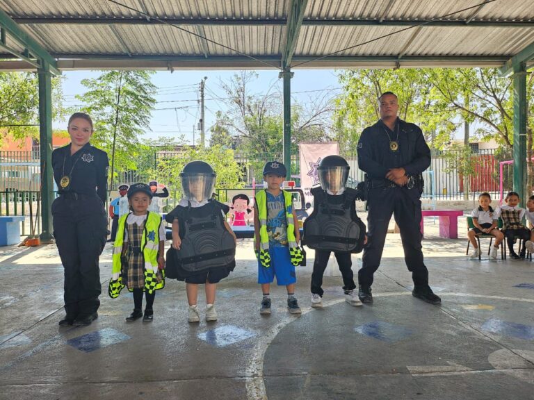 Difunden labor policial entre estudiantes de Ramos Arizpe