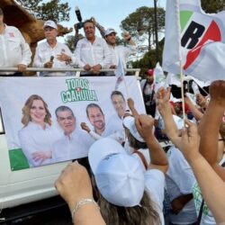 Más de 15 mil simpatizantes se reúnen en apoyo a Xavier González y Tomás Gutiérrez en Ramos Arizpe1