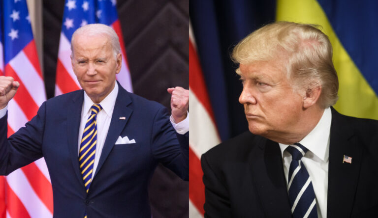 Anuncian el primer debate presidencial entre Biden y Trump