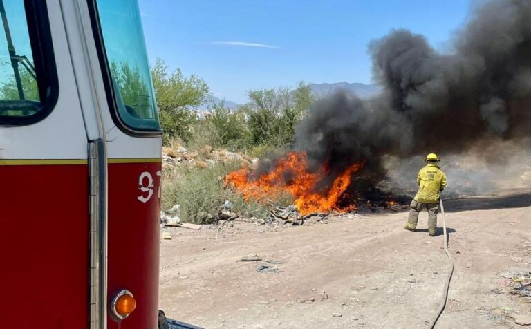 Exhorta PC a prevenir incendios en baldíos en ola de calor