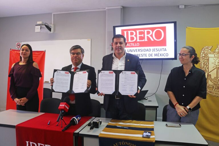 Firma UA de C con la IBERO convenio para impulsar programas académicos de desarrollo regional