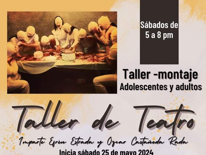 Invitan en Saltillo a taller de teatro para adolescentes y adultos 