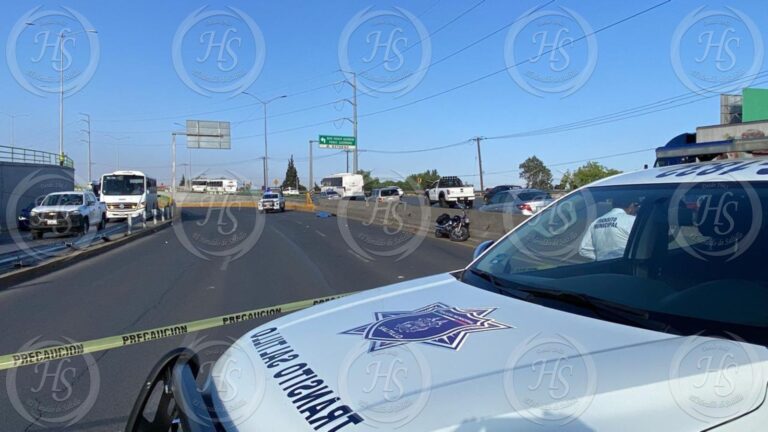 Muere motociclista tras accidente en el LEA en Saltillo