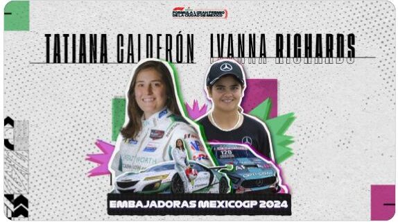 Nombran a las primeras mujeres embajadoras del GP de México