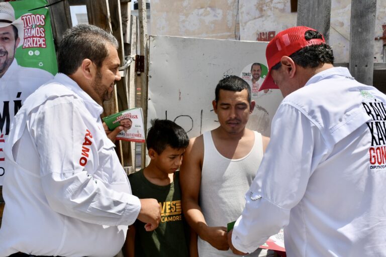 Tomás Gutiérrez alista cierre de campaña en el campo y la ciudad de Ramos Arizpe 