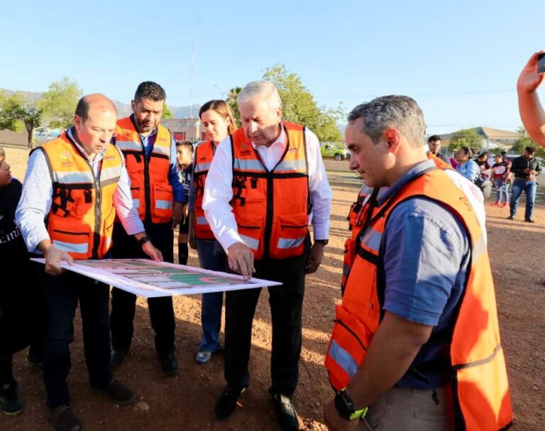 Inicia alcalde construcción de más canchas al sur; suman 34 mdp en obras deportivas