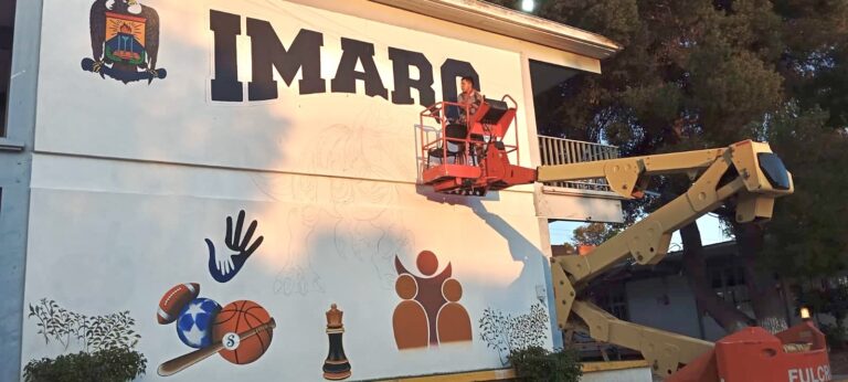 Dan identidad al IMARC Ramos Arizpe con mural 