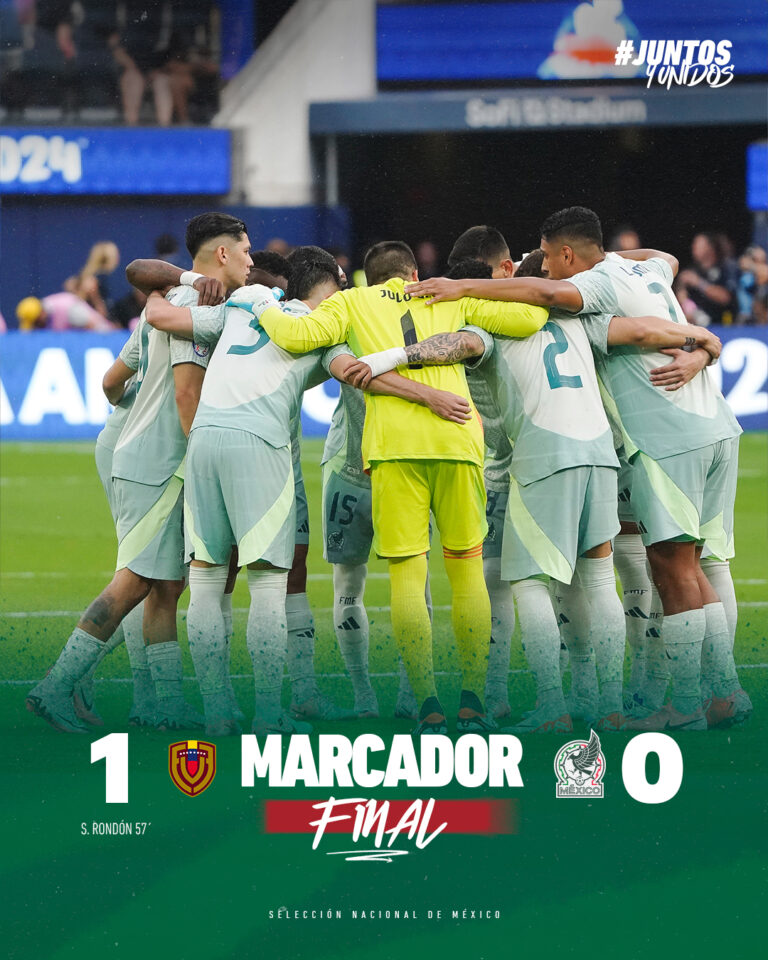 Pierde México y pone en jaque su pase en Copa América