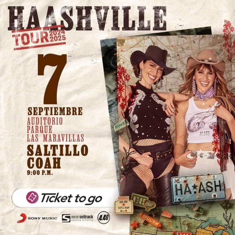 Ha*Ash regresa a Saltillo con su “Nashville Tour 2024”