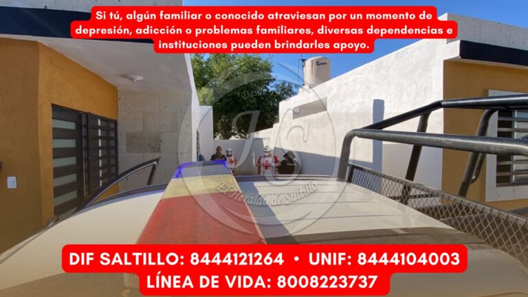 Ingresa a vivienda deshabitada para quitarse la vida en Saltillo