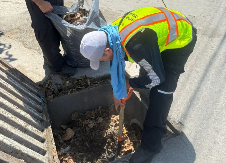 Intensifican acciones del Plan Municipal de Atención a Lluvias en Torreón