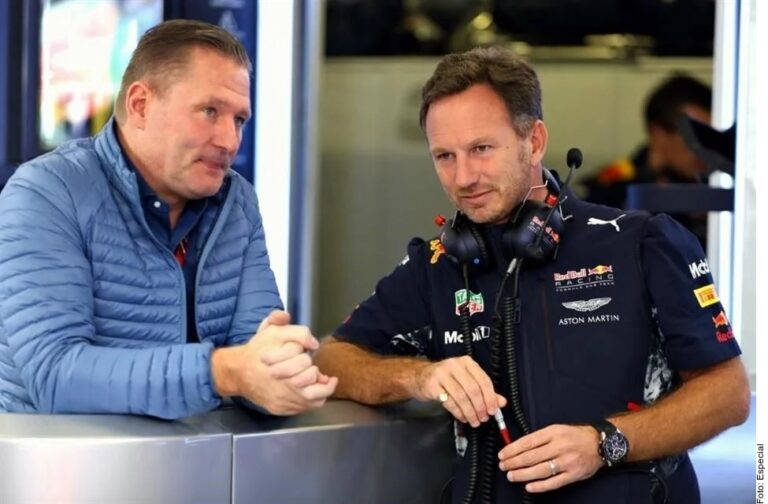 Jos Verstappen y Christian Horner protagonizan discusión