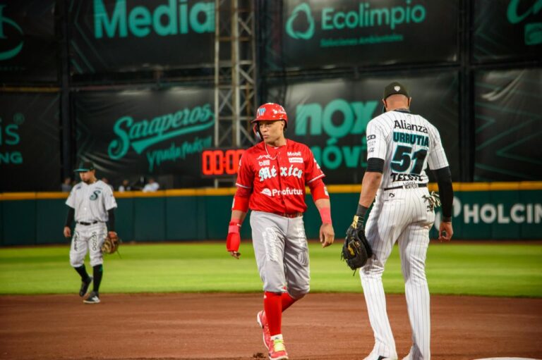 Los Diablos Rojos se imponen a los Saraperos 7-6 con final cardiaco