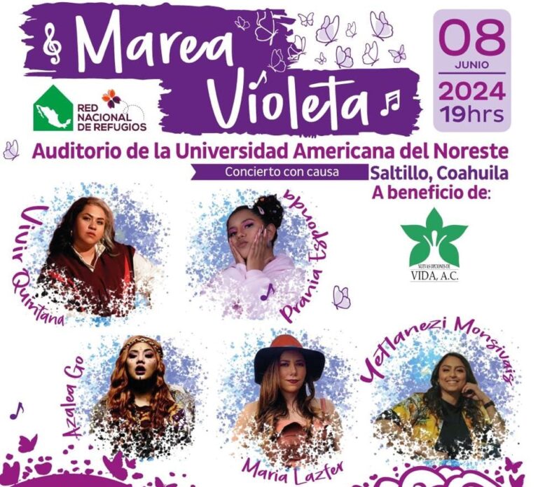 Marea Violeta inundará a Saltillo