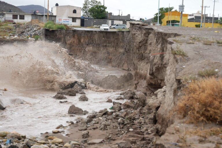 REPORTE POR LLUVIAS A LAS 15:30 HORAS EN RAMOS ARIZPE