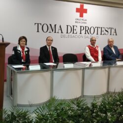 Rinde protesta nuevo Consejo Directivo y Comité de Damas de la Cruz Roja Saltillo  