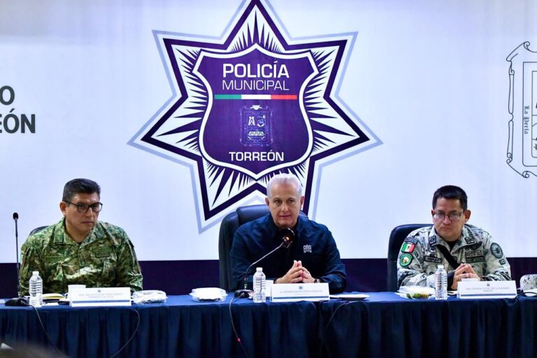 Alcalde de Torreón, Coahuila destaca coordinación con ejército mexicano, guardia nacional y mando especial en materia de seguridad