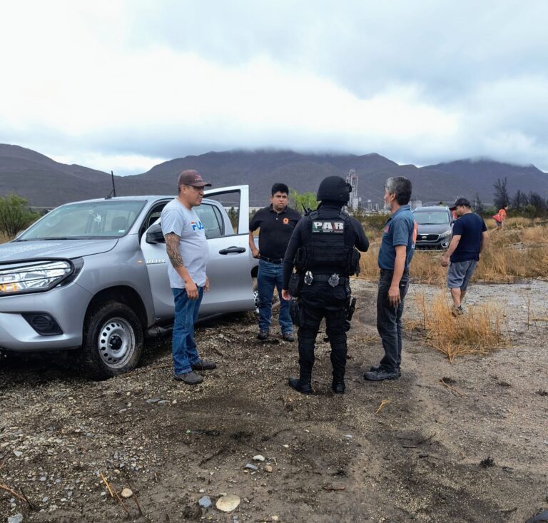 Se une Policía Estatal en apoyo a población ante lluvias