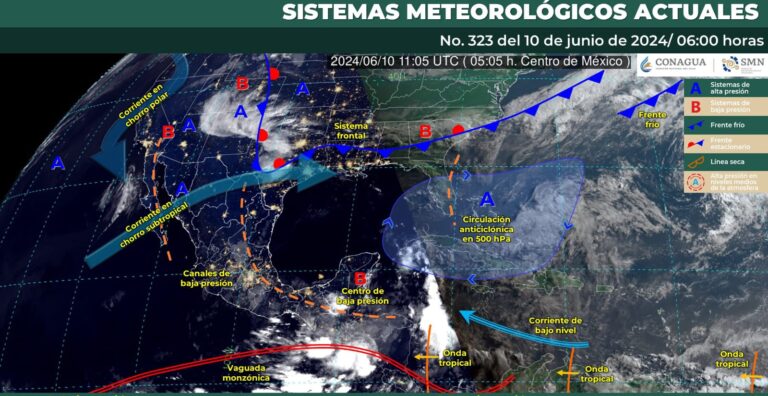 Continuarán las lluvias y fuertes rachas de viento en Coahuila