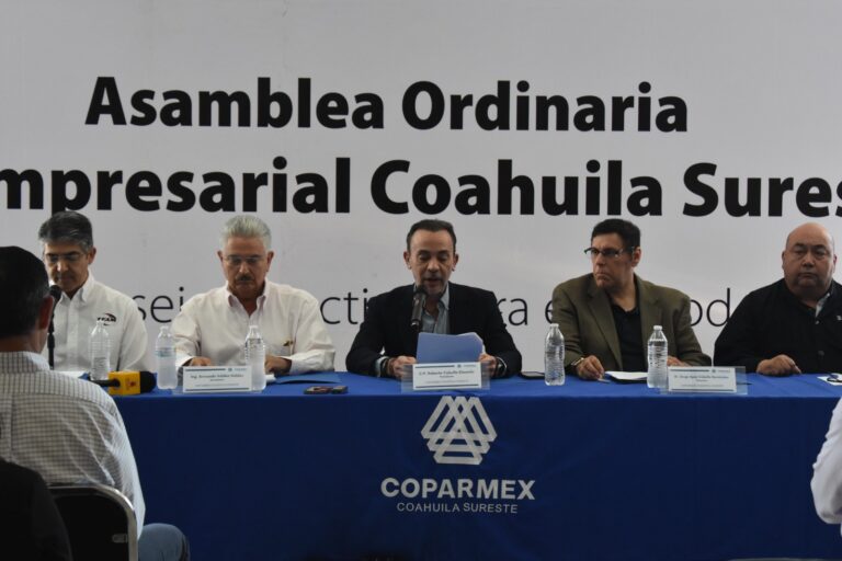 Eligen socios de COPARMEX Coahuila Sureste a Alfredo López Villarreal como nuevo presidente del organismo