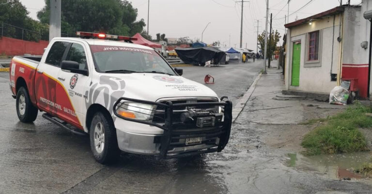 Exhorta Gobierno de Saltillo a tomar precauciones ante fuertes lluvias