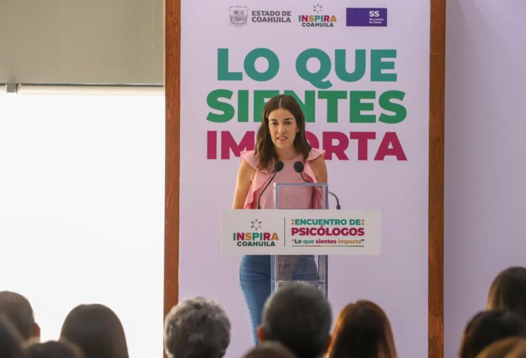 Inspira Coahuila celebra encuentros de Psicología