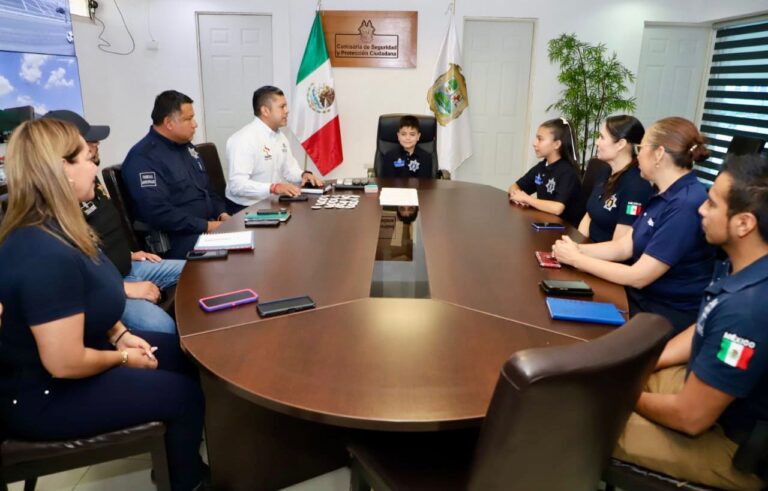 Muestran a Cabildo Infantil cómo se mantiene seguro Saltillo