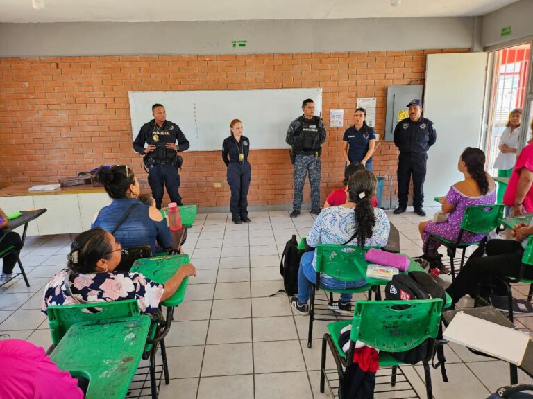 Realizan “Operativo Mochila” en secundaria de la Colonia Villasol en Ramos Arizpe